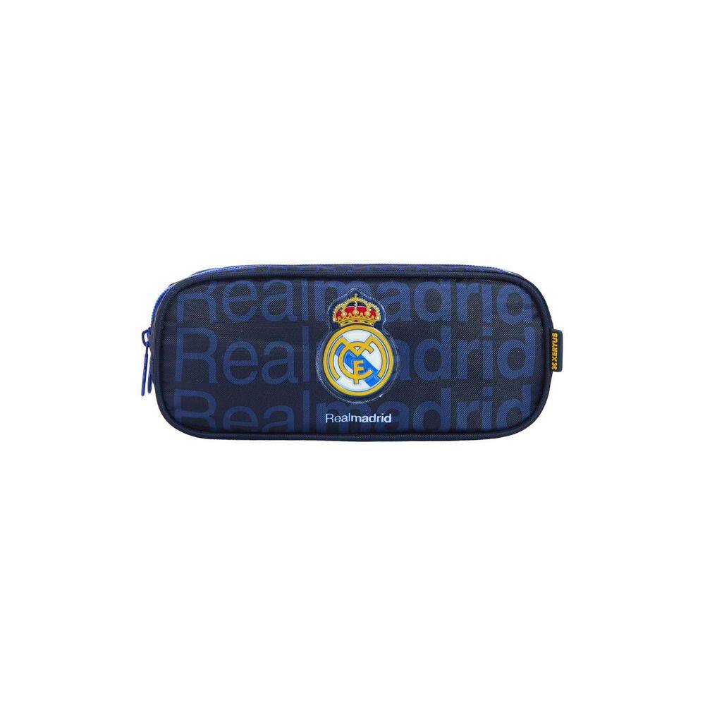 Estojo Escolar Duplo Real Madrid  Oficial 14386