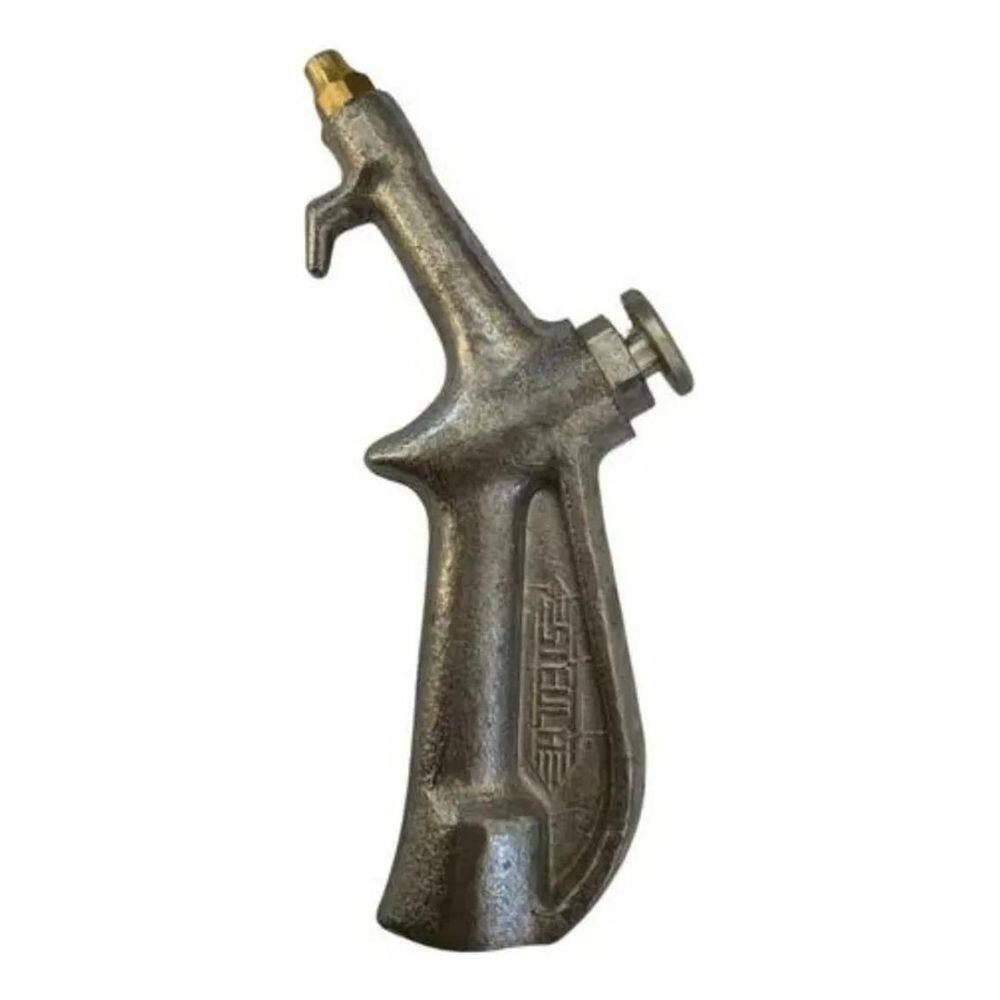 2X Bico De Ar Para Limpeza Soprador Curto Aluminio Steula Ms