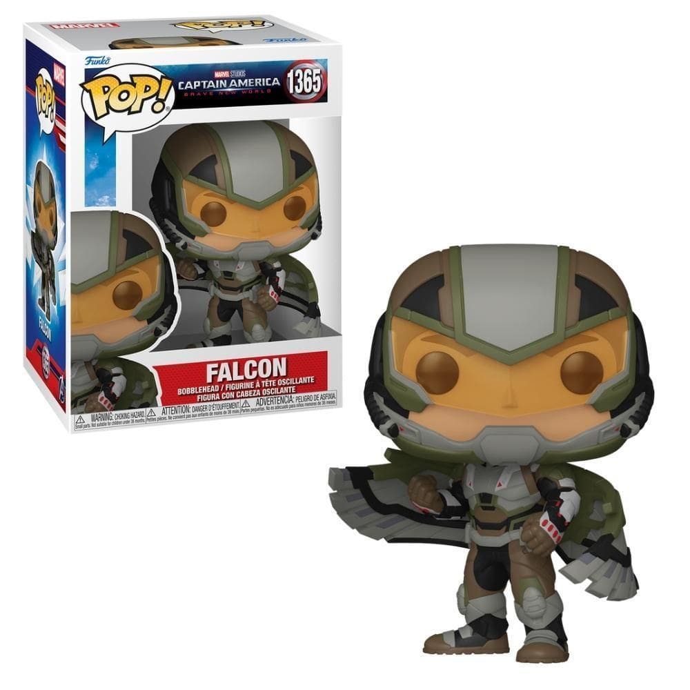 Boneco Funko Pop Marvel Capitão América 4 Falcão Joaquin