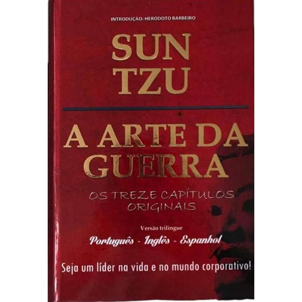 Livro A Arte Da Guerra - Capa Dura Trilingue