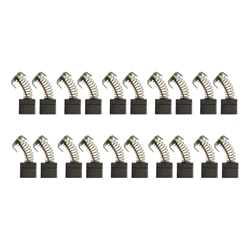 Escova Carvão Makita Cb-204 Ga 7020 /Ga 9020 - Kit 10 Pares