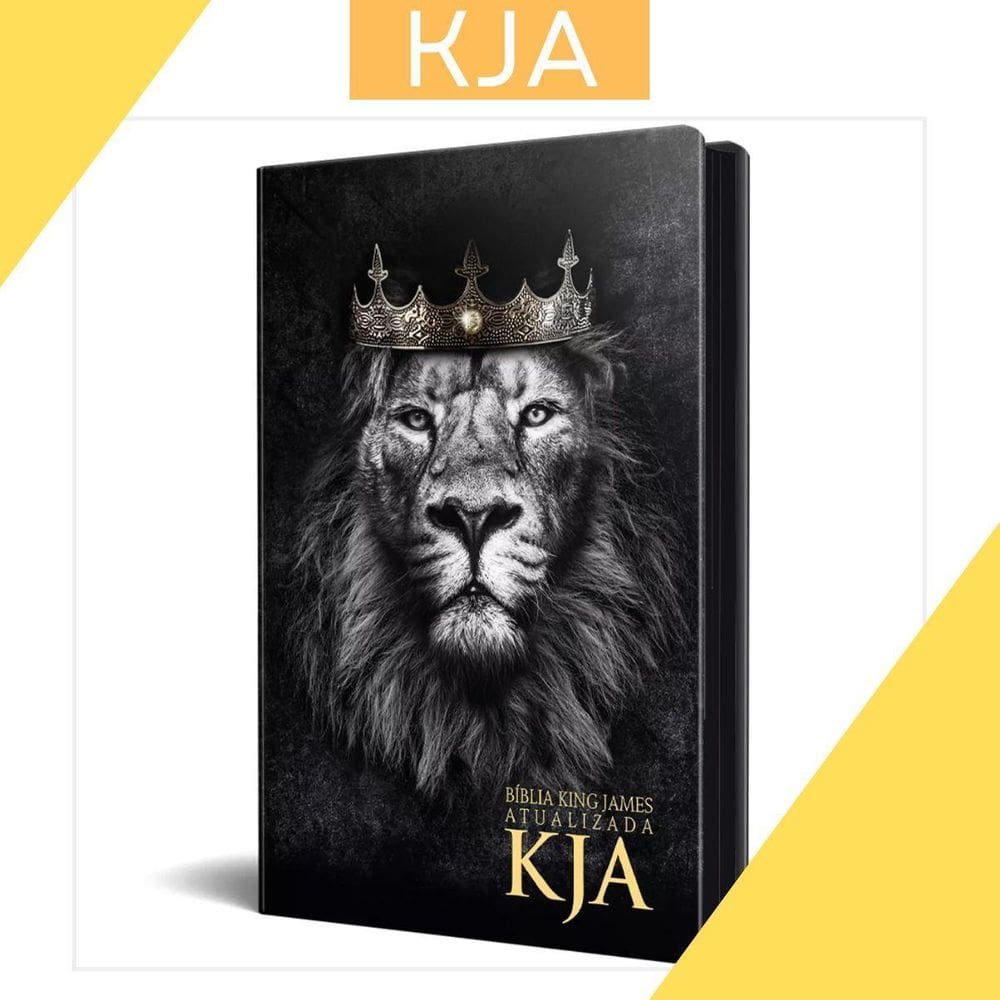 Biblia Sagrada Versão King James Atualizada Leão Rei Dos