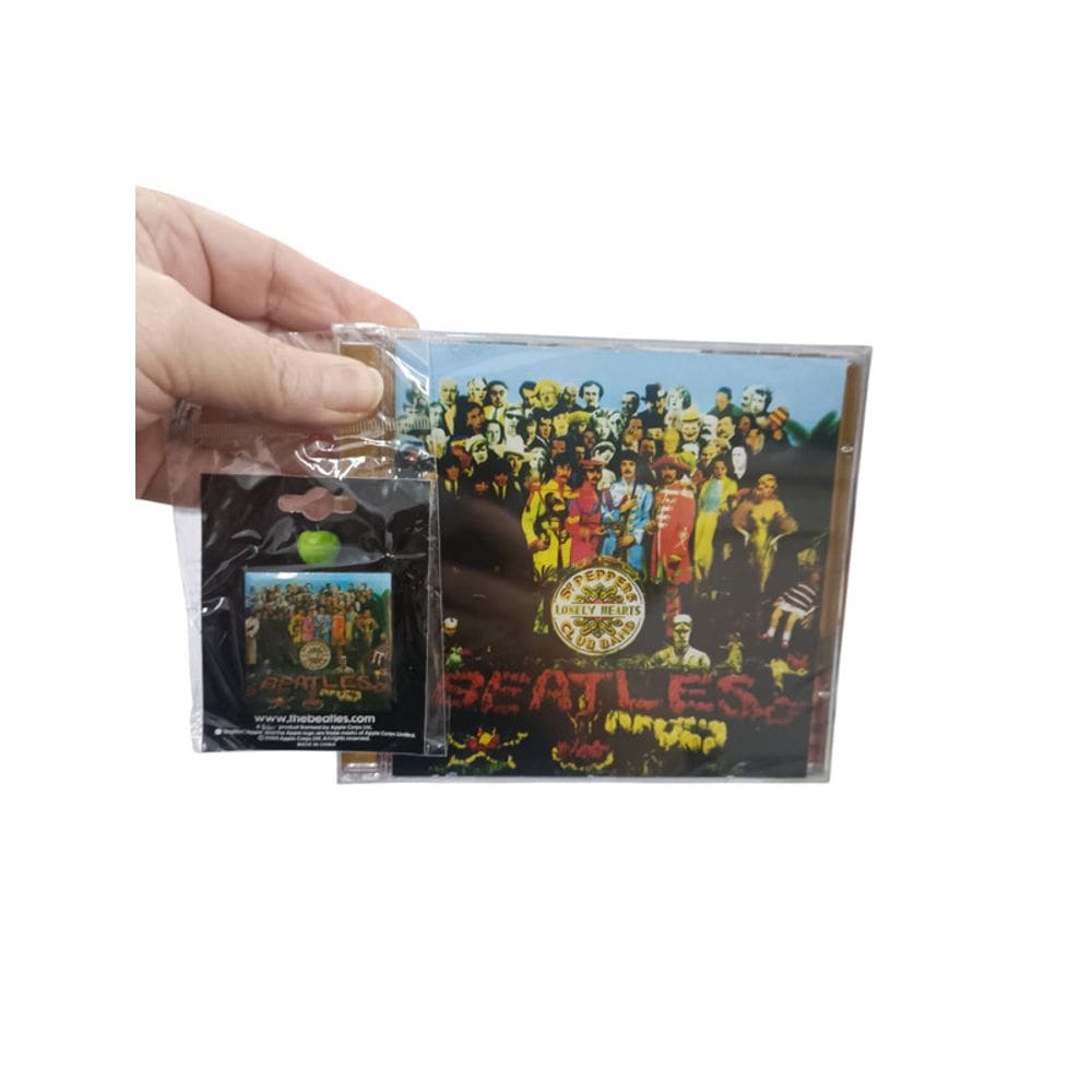 Cd The Beatles – Sgt. Pepper`s  (Anniver Edition) Com Button
