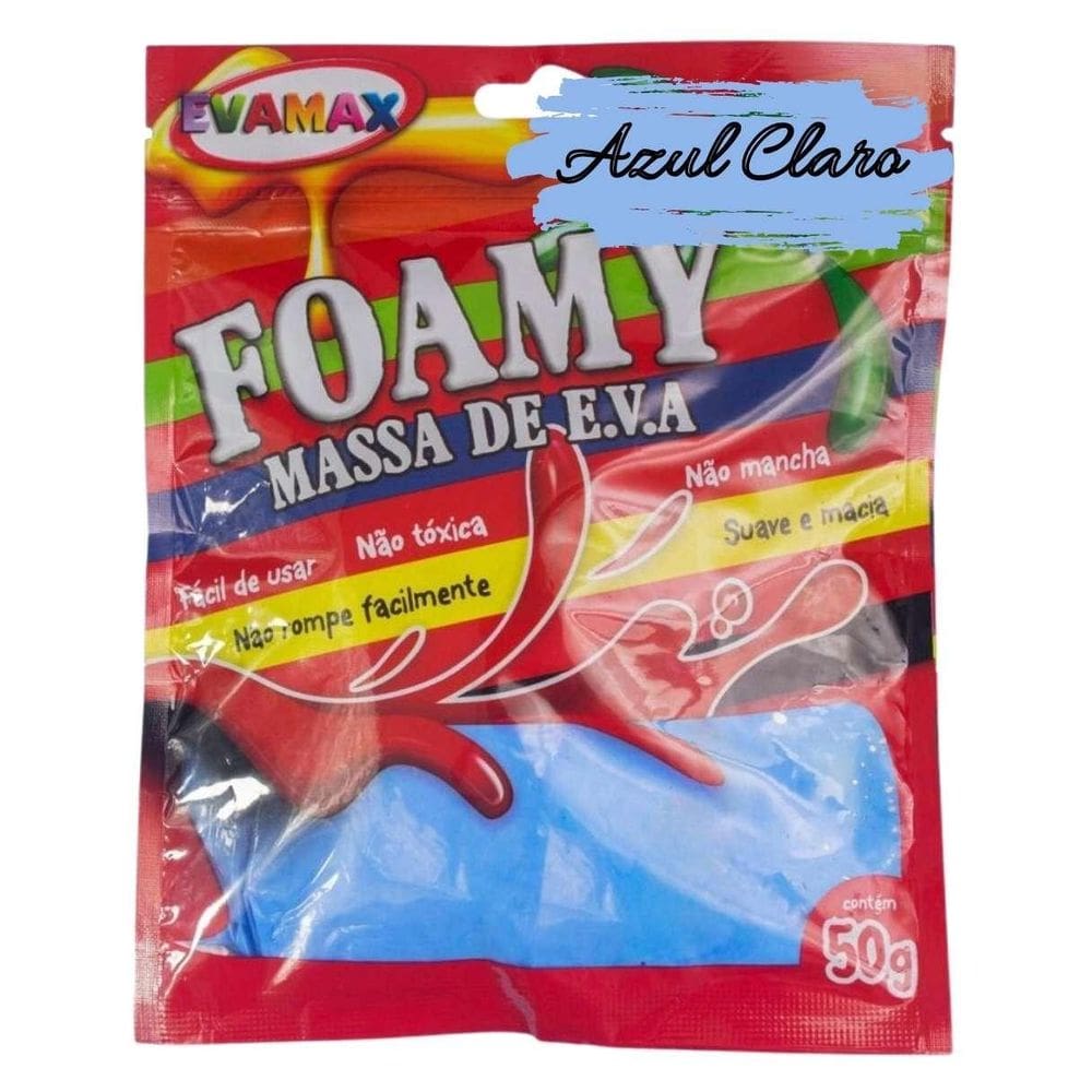 Massinha Eva Colorida Arte Modelagem Infantil Educa Atóxica
