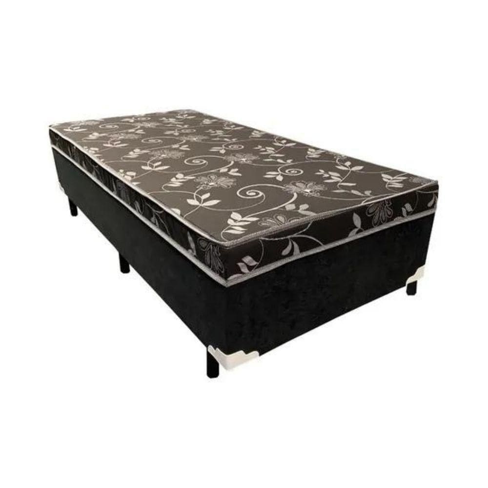 Cama Box Solteiro Conjugada Ortopédica 88x188 8cm