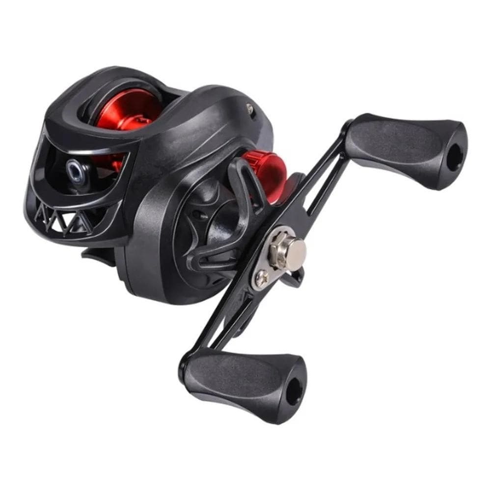 2X Carretilha Pesca 18+1 Rolamentos 7.2:1 Anti Cabeleira 10