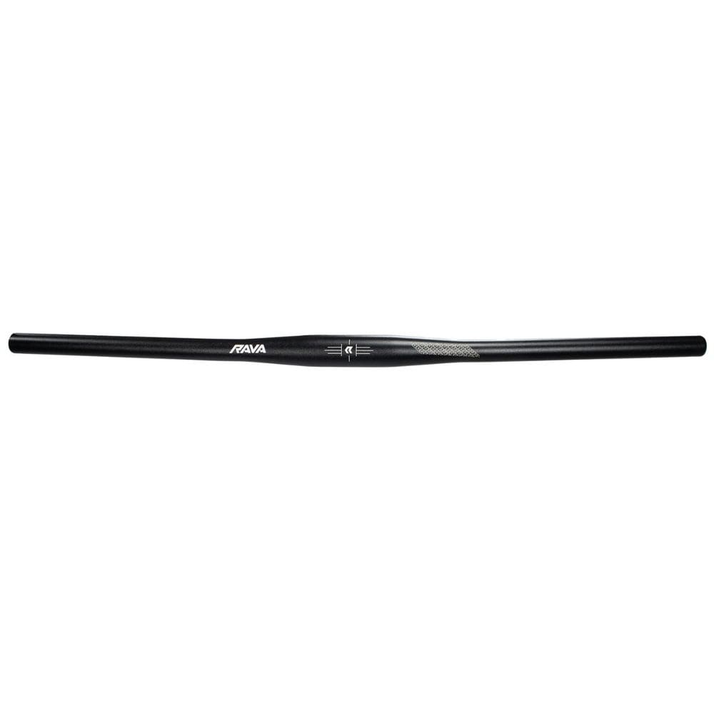 Guidão de Bike Mtb Trilha Reto Alumínio 31.8mm x 730mm Backsweep 9° Preto Rava