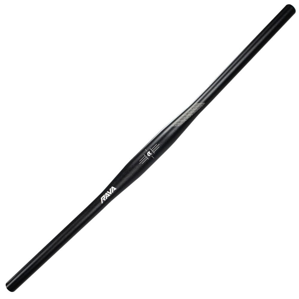 Guidão Reto de Bicicleta Mtb 730mm Alumínio 31.8mm Preto Leve Resistente Rava
