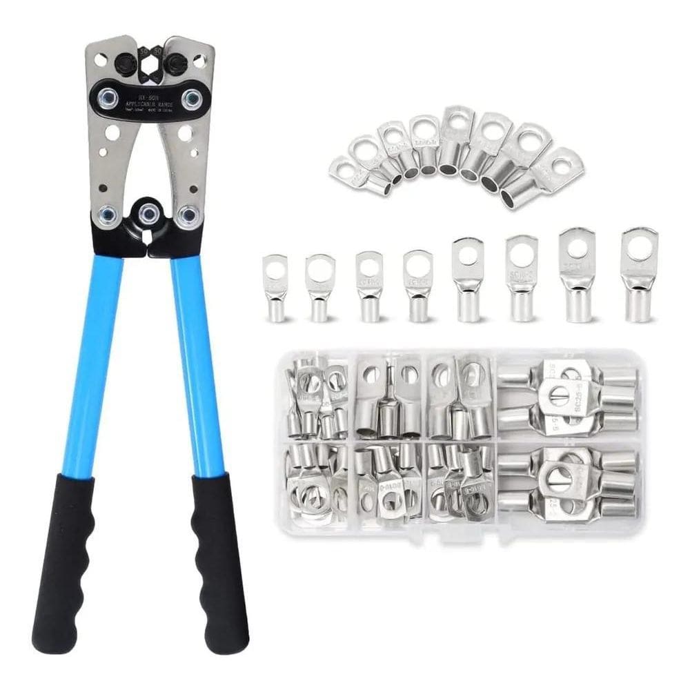 2X Modus Alicate Crimpador Terminal Compressão De 6 Até 50Mm