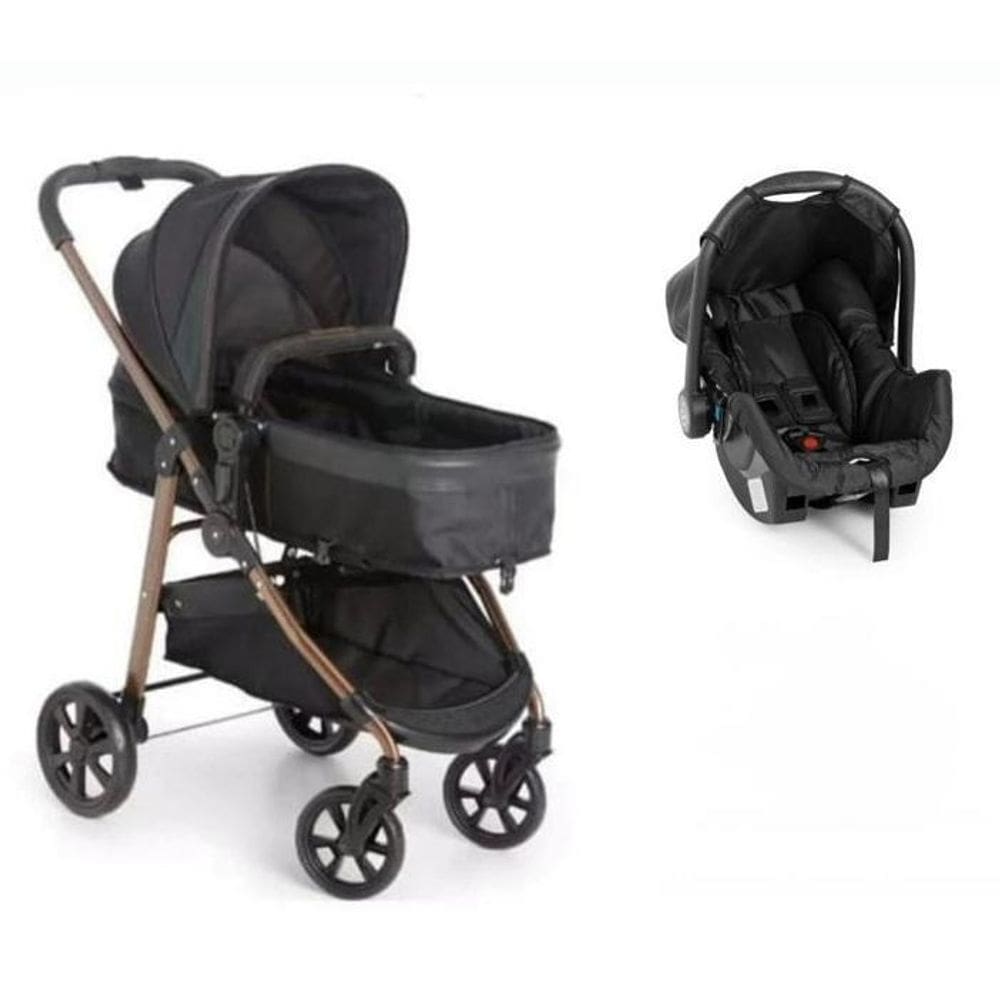 Carrinho Galzerano Extreme Carbon + Bebe Conforto Grid