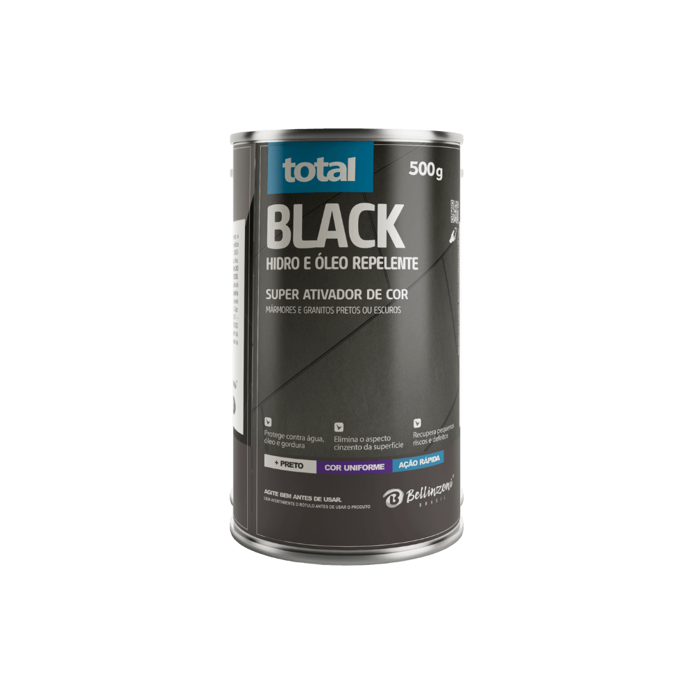 Cera 500g Total Black Bellinzoni