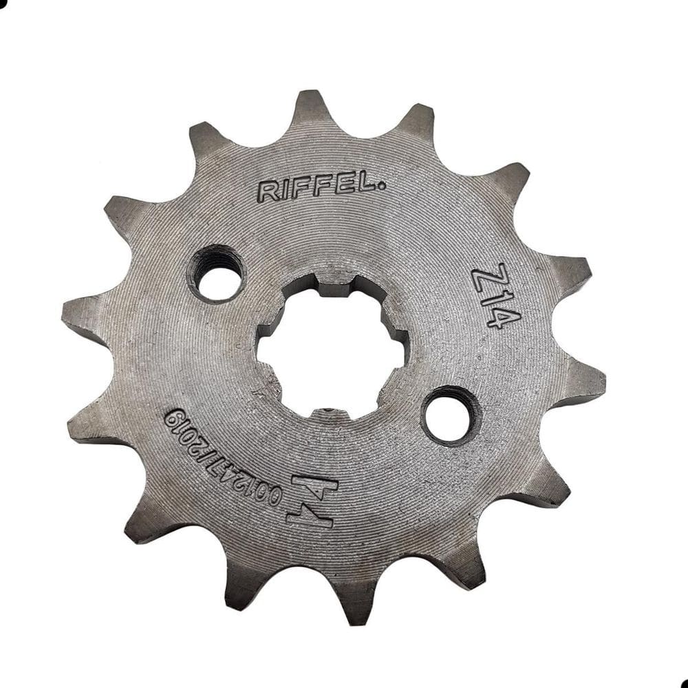 Pinhão Riffel 14D Biz 100 Biz 110I Biz 125 Pop 100 Pop 110I