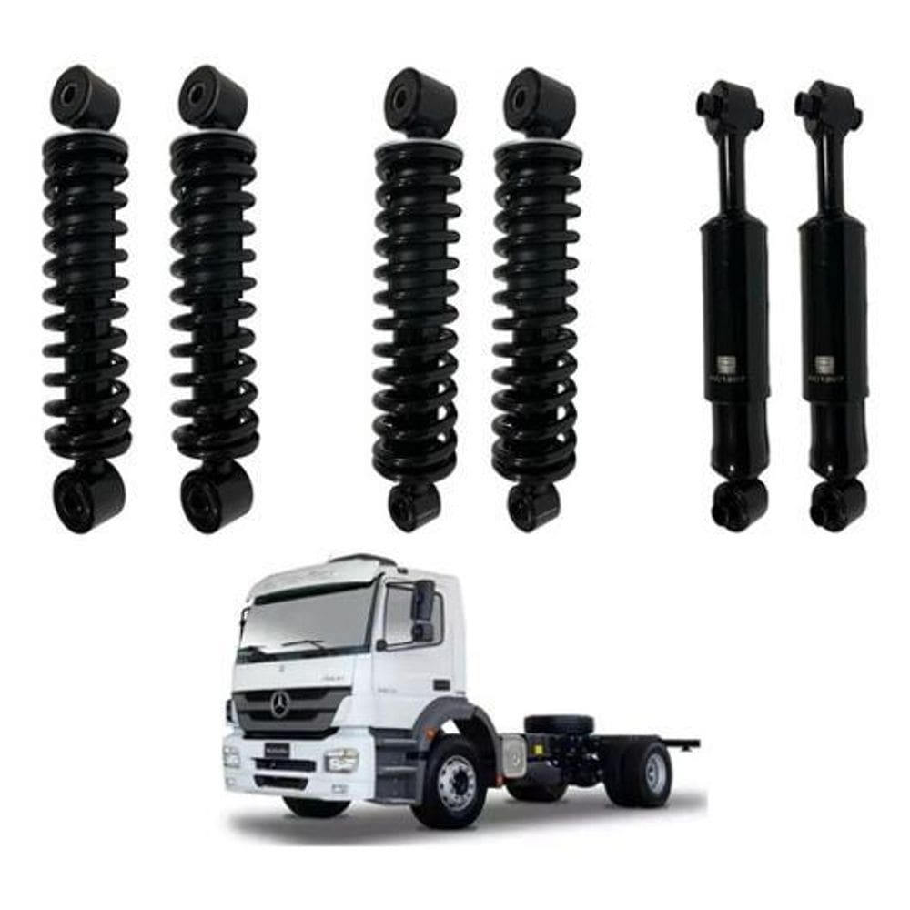 Kit De Amortecedor Cabine Mercedes-Benz Axor 06 Peças
