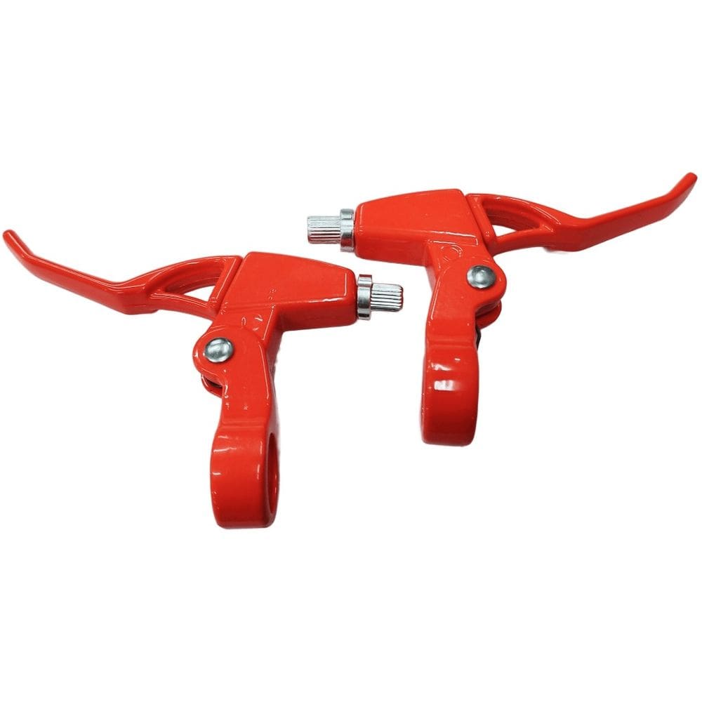 Manete De Freio Para Bicicleta Bike MTB Maçaneta V-brake GTU Mtb Alumínio VERMELHA