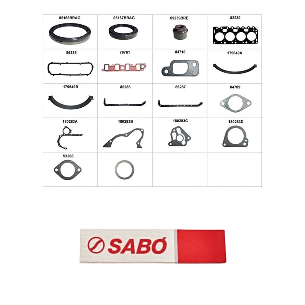 Jogo Junta Motor Retentor Fiesta Ka 1.0 Endura 80283