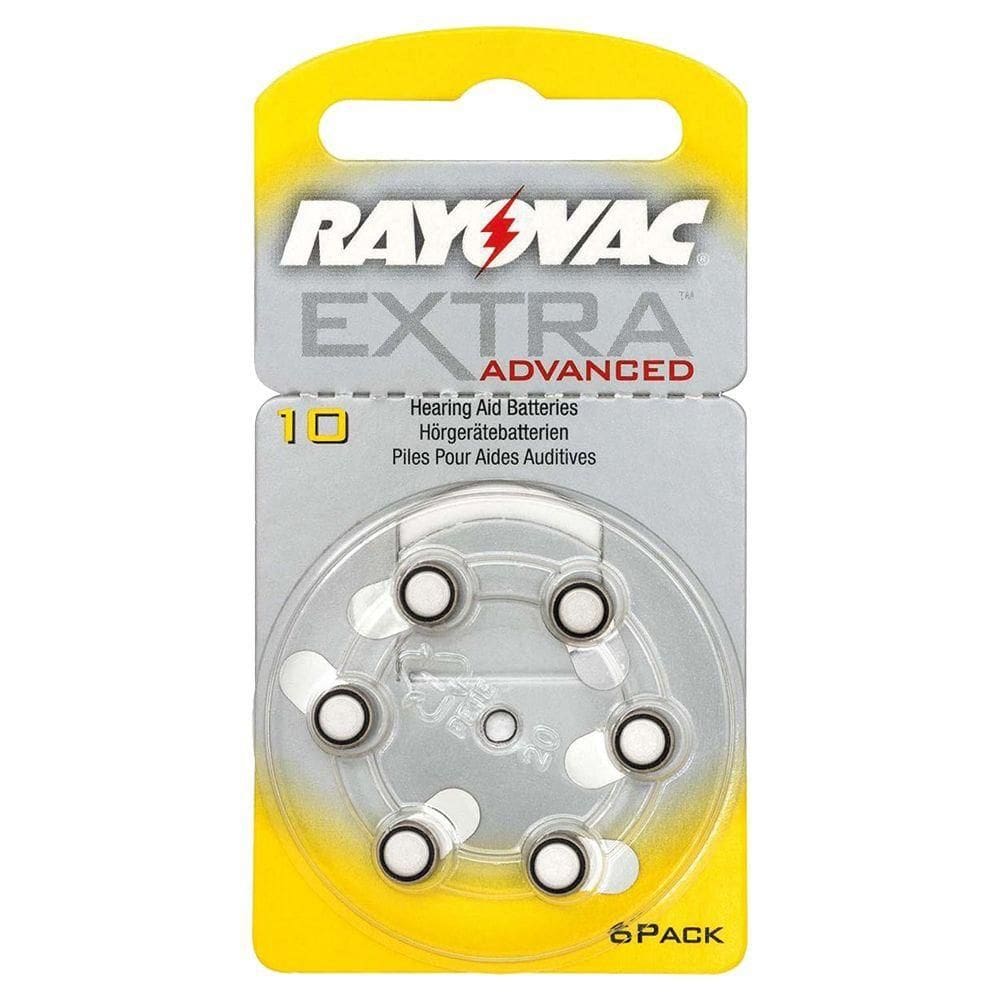 Bateria Auditiva Tamanho 10 Com 6 10aux-6xebra