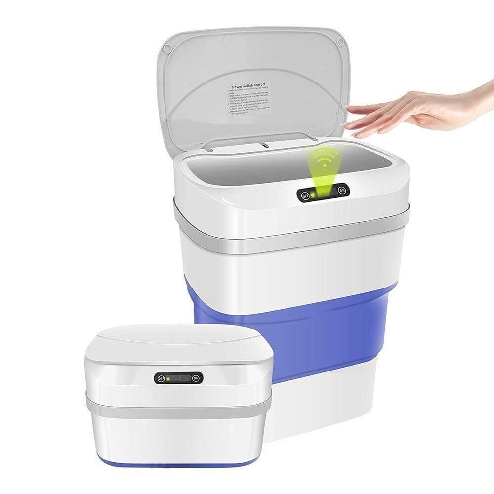 Cesto Lixo Retrátil Smart Lixeira Automática Com Sensor