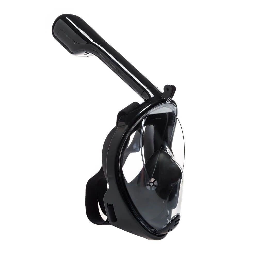 Mascara De Mergulho Full Face Snorkel Suporte Camera Anti Embaçamento Praia Piscina