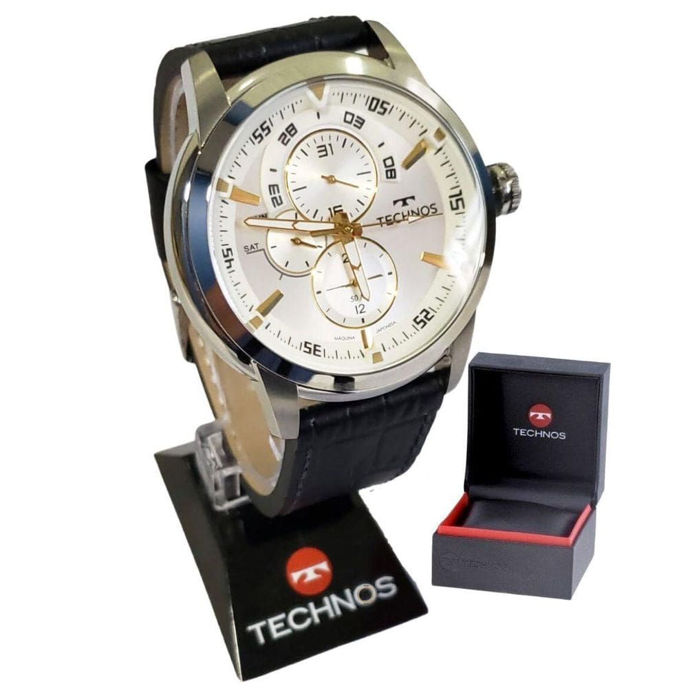 Relógio Technos Masculino Analógico Grandtech 6P57Af/0X