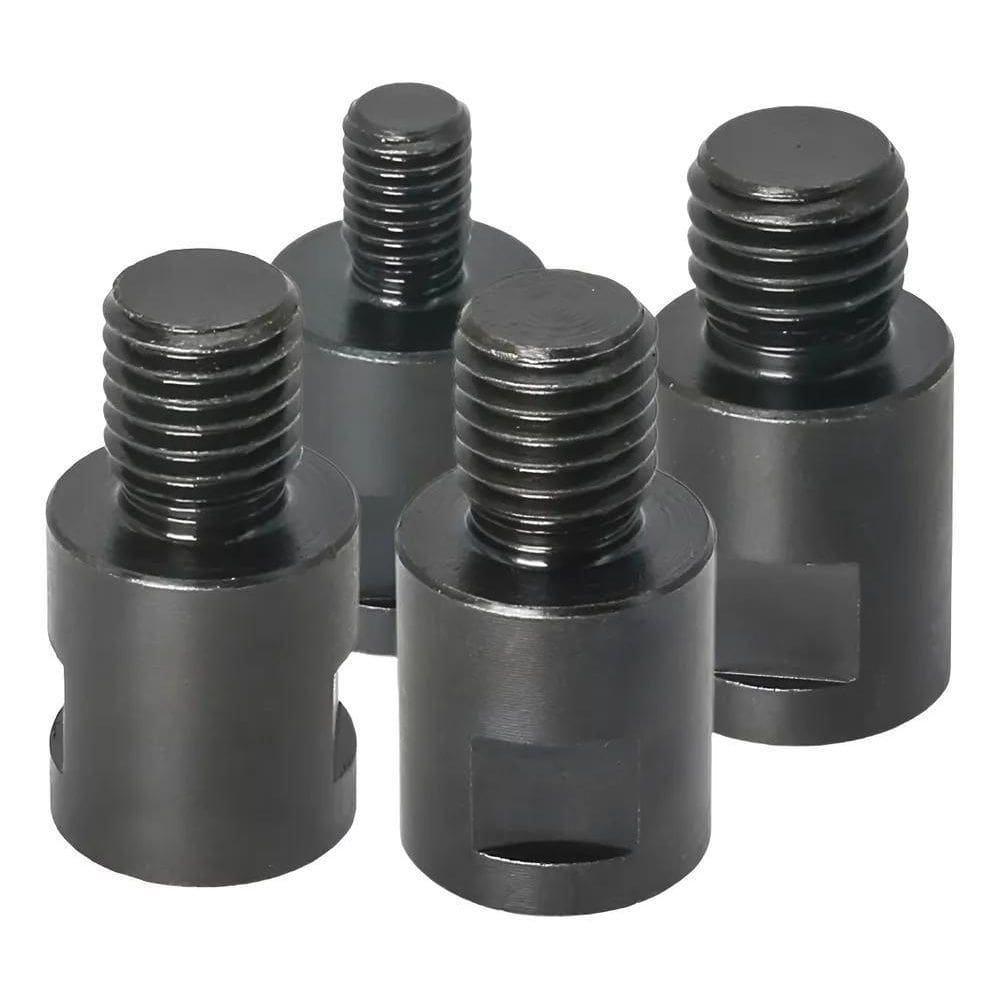 2X Adaptador De Eixo De Rosca M10 M14 Lixadeira Esmerilhadei