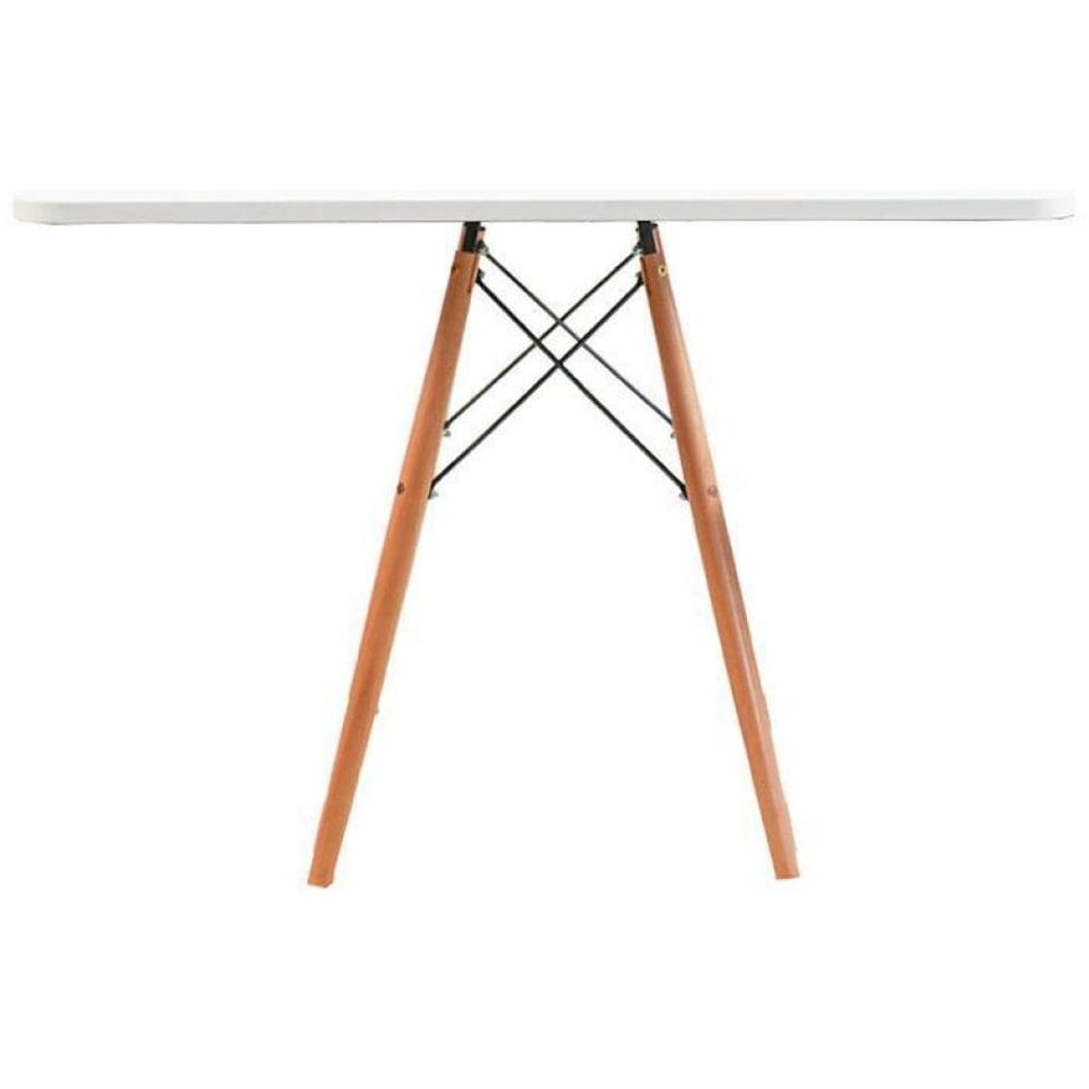 Mesa De Jantar Quadrada Eiffel 80 Cm - Branco