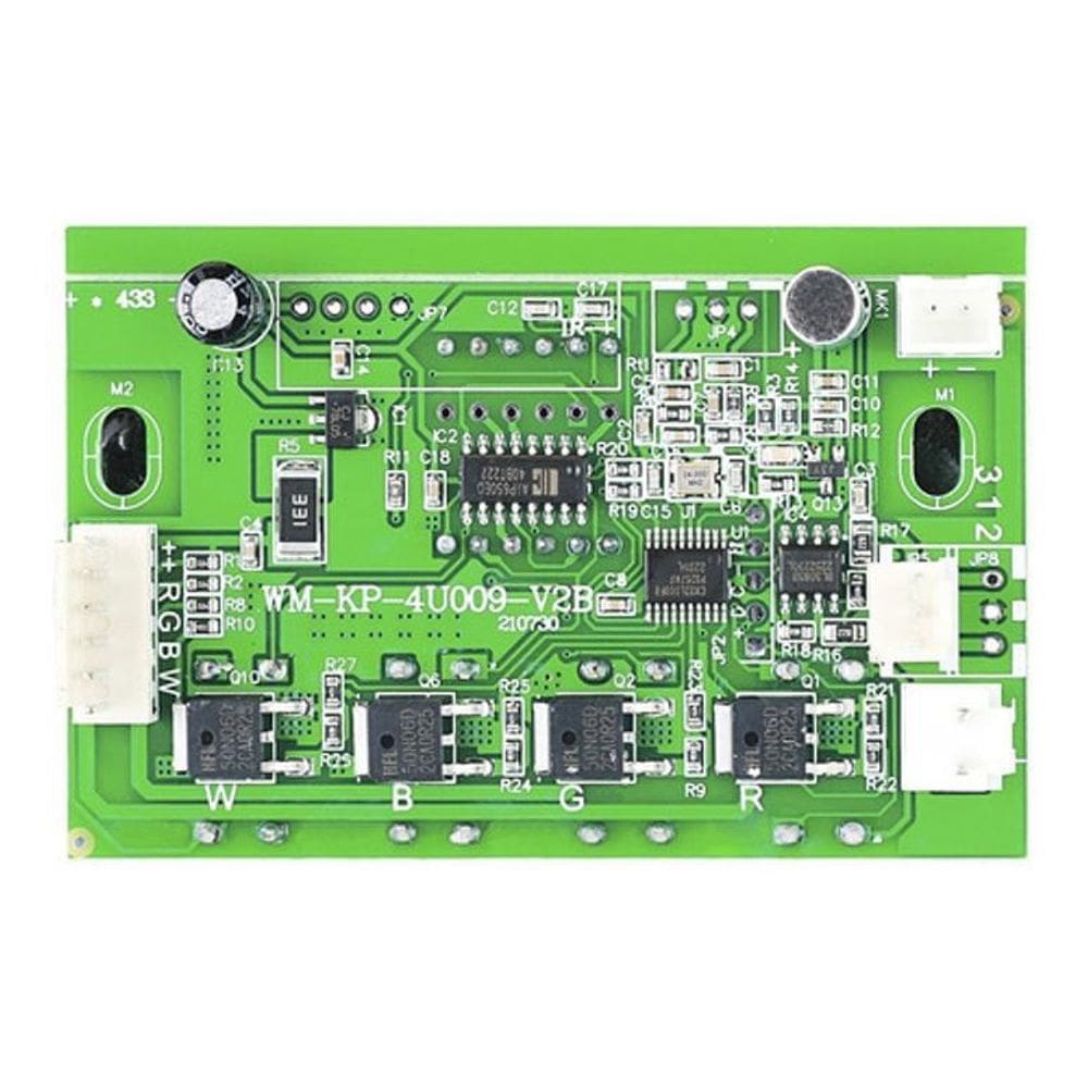 Placa Mãe Luminos Para Led Spot 54 Pro Rgbw Com Display Led