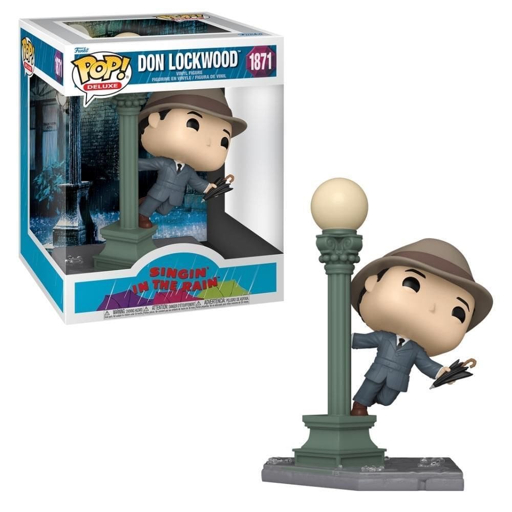 Boneco Funko Pop Deluxe Cantando Na Chuva - Don Lockwood