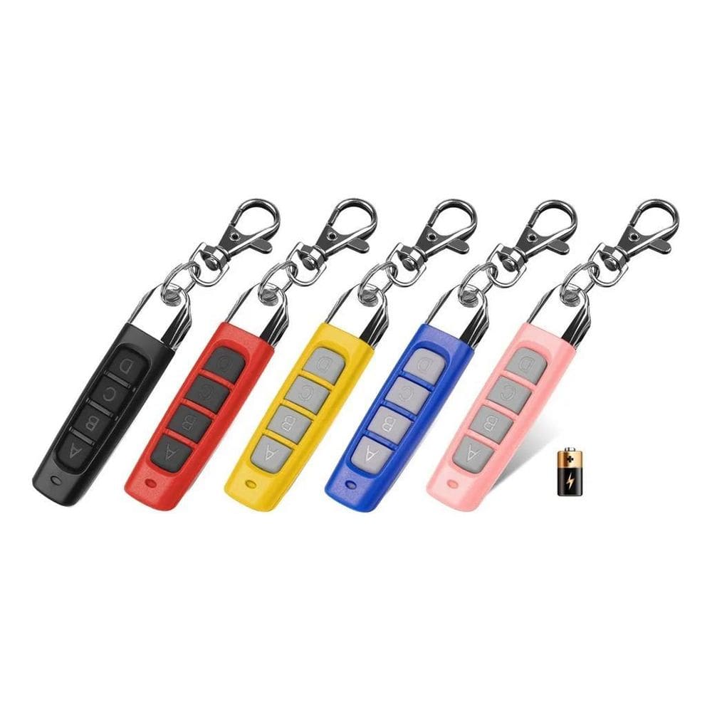 2X Controle Remoto Duplicador Clonador Portao Colorido 433Mh