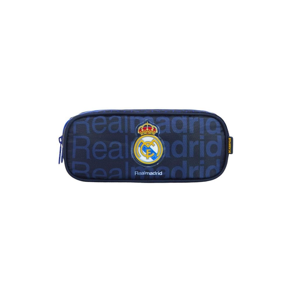 Estojo Escolar Duplo Real Madrid Oficial 14386
