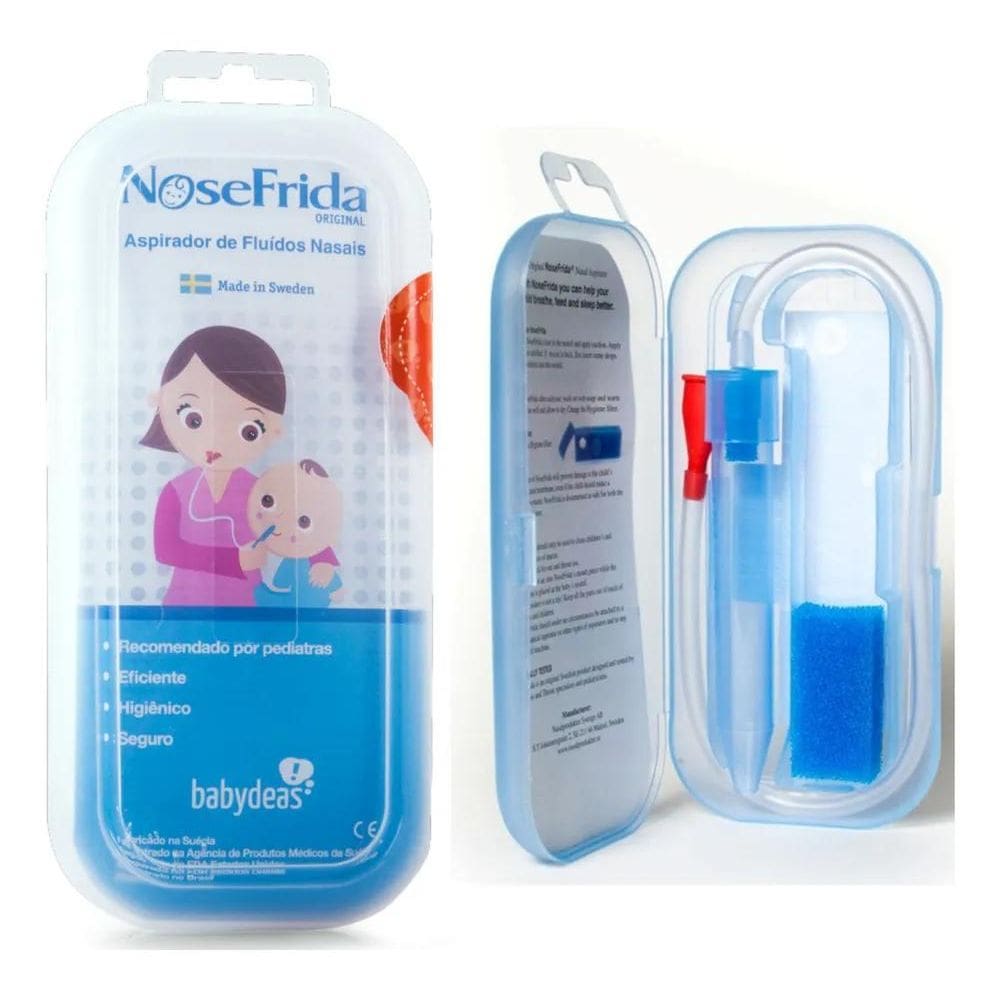 Aspirador Manual Nasal Para Bebê Babydeas Nosefrida Prism Cr