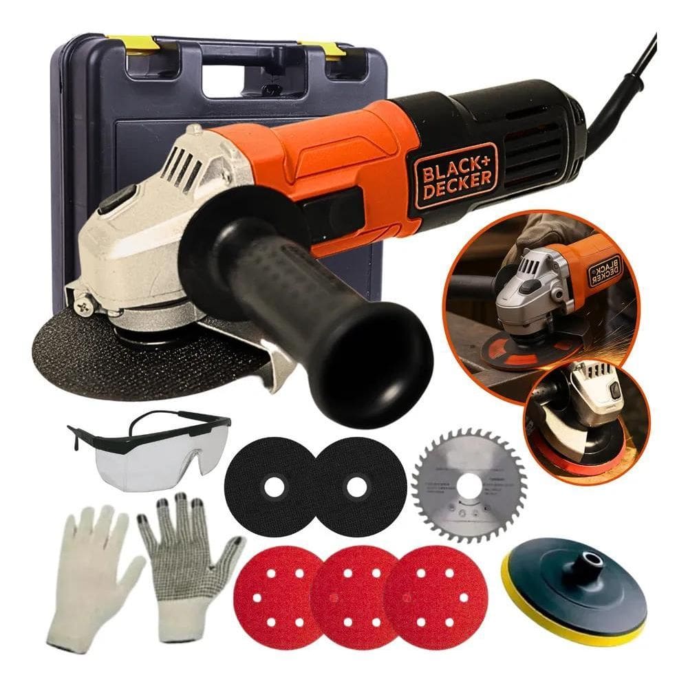 Esmerilhadeira Lixadeira Inox Metal Madeira Aluminio Maleta