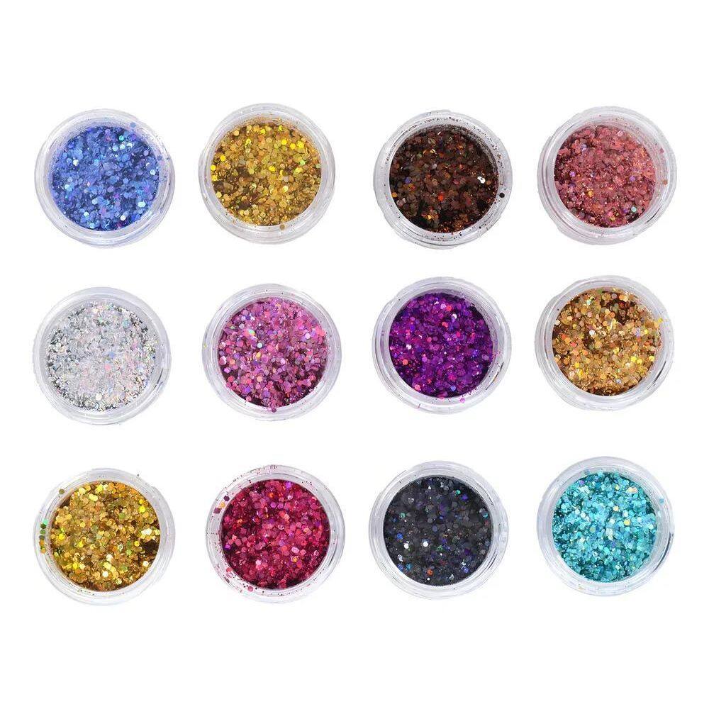 MP - 12 Glitter Encapsulado Flocado Pedrarias