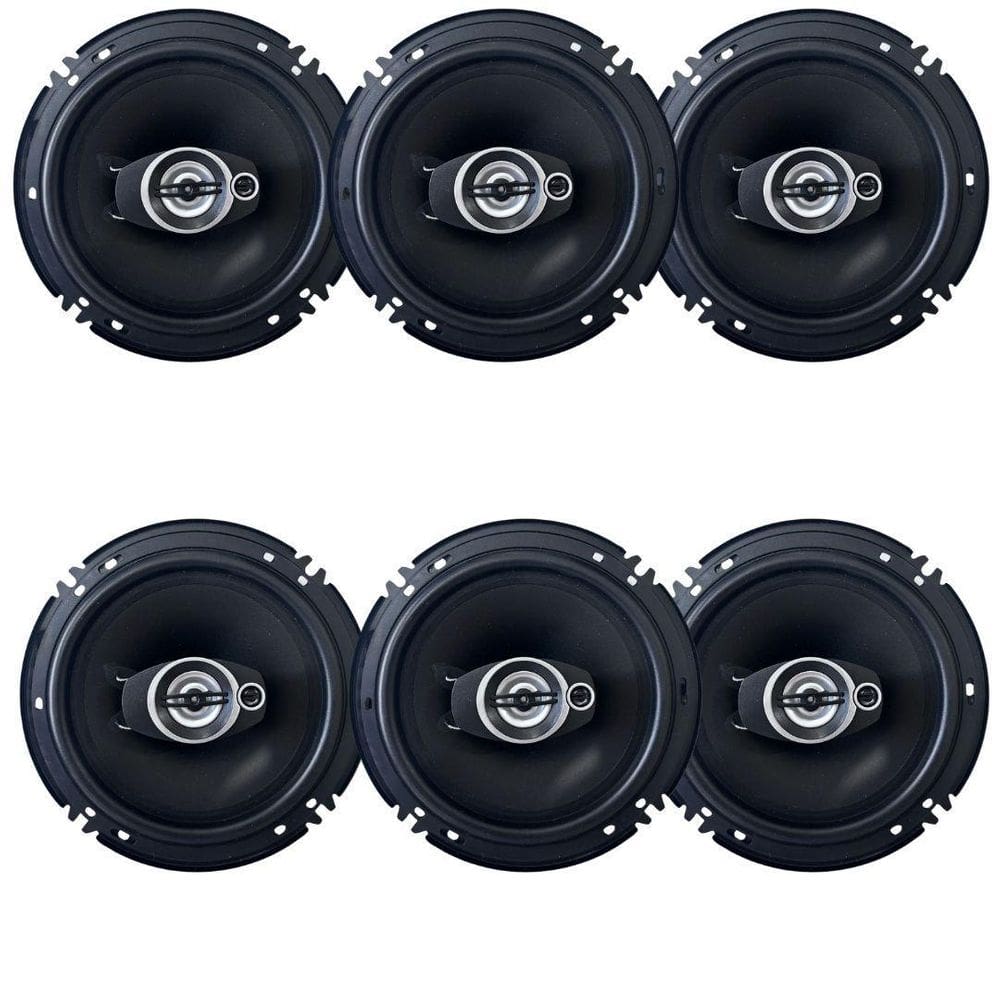 6 Alto Falantes Triaxial 6 Polegadas 110W Rms 4Ohms Carros