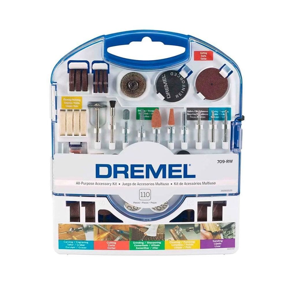 Kit Acessorios Metal Micro Retifica 110 Pecas Dremel 709