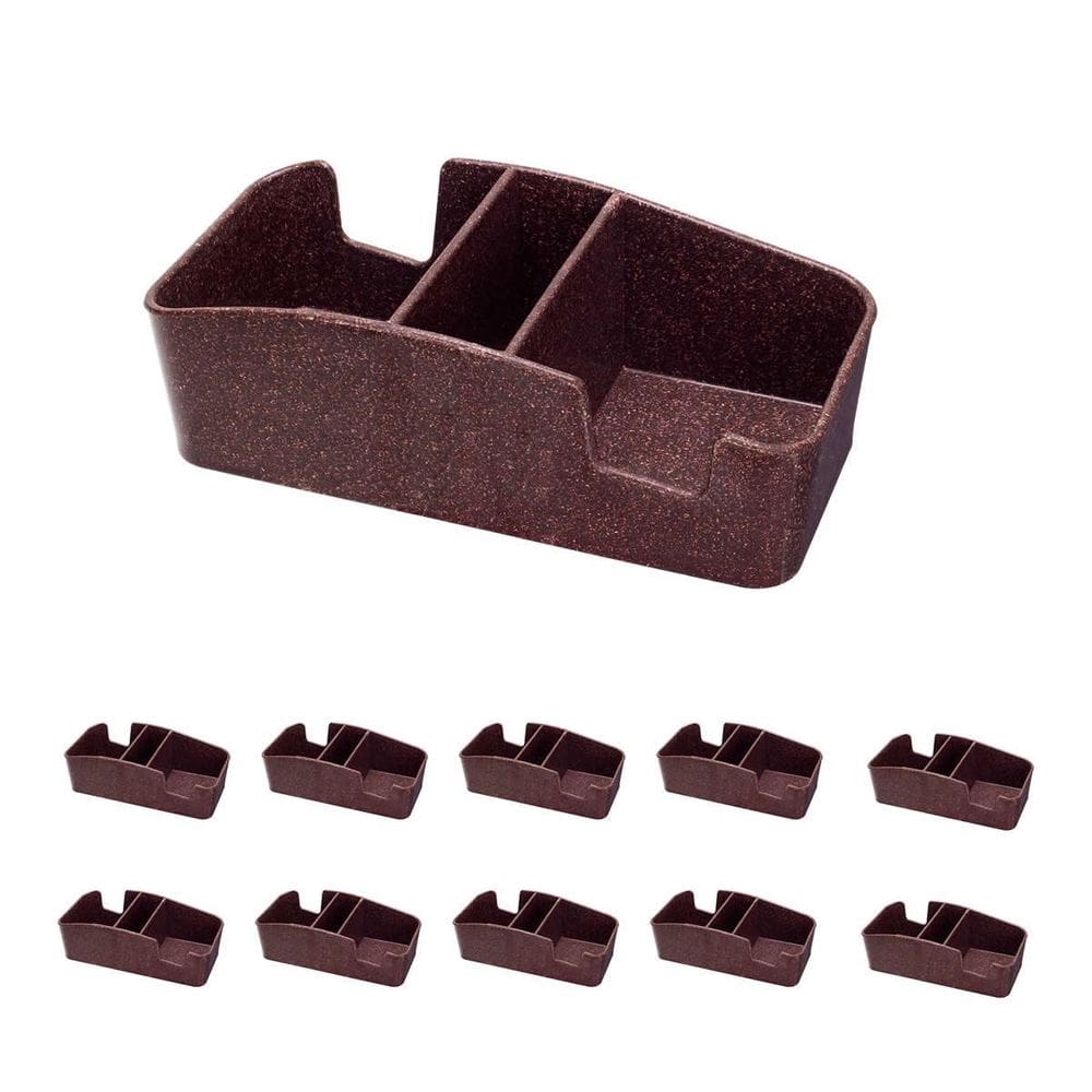 10Un Porta Sache Mesa Bares Restaurante Hotel Marrom Escuro