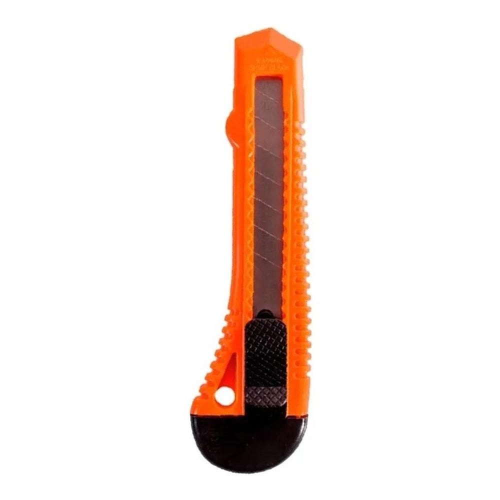 Estilete Profissional - Lâmina 18Mm-Metal Com Trava