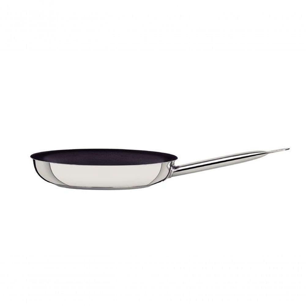 Frigideira Tramontina Rasa Professional Em Aço Inox E Revestimento Antiaderente 20cm