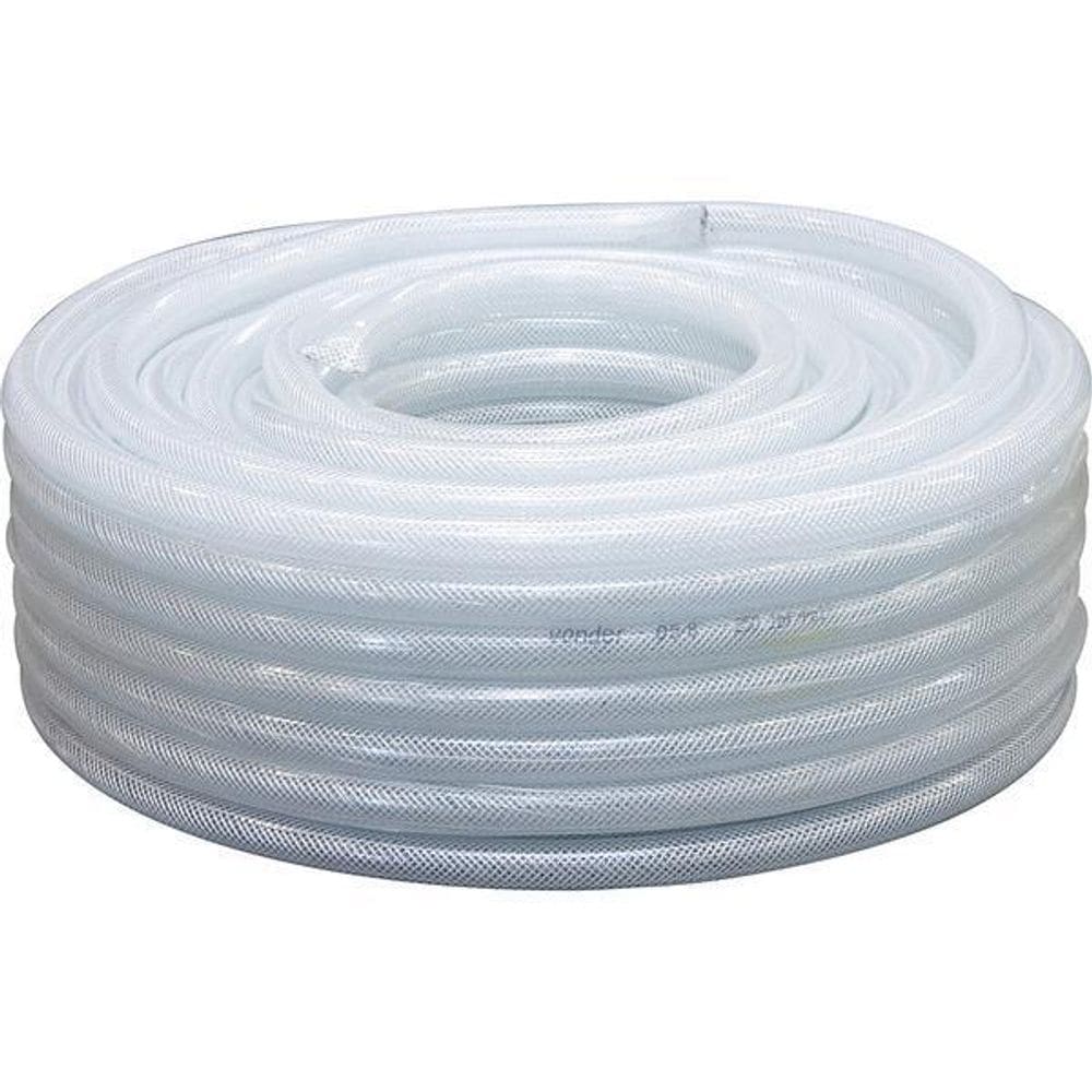 Mangueira Cristal Trançada 5/8 Vpt250 F  Com 50M Vonder
