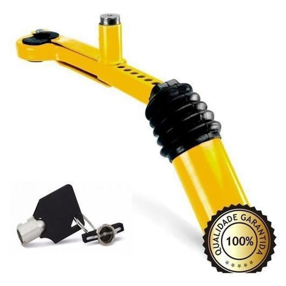 Trava De Segurança Câmbio E Freio De Mão Anti-Furto Carro