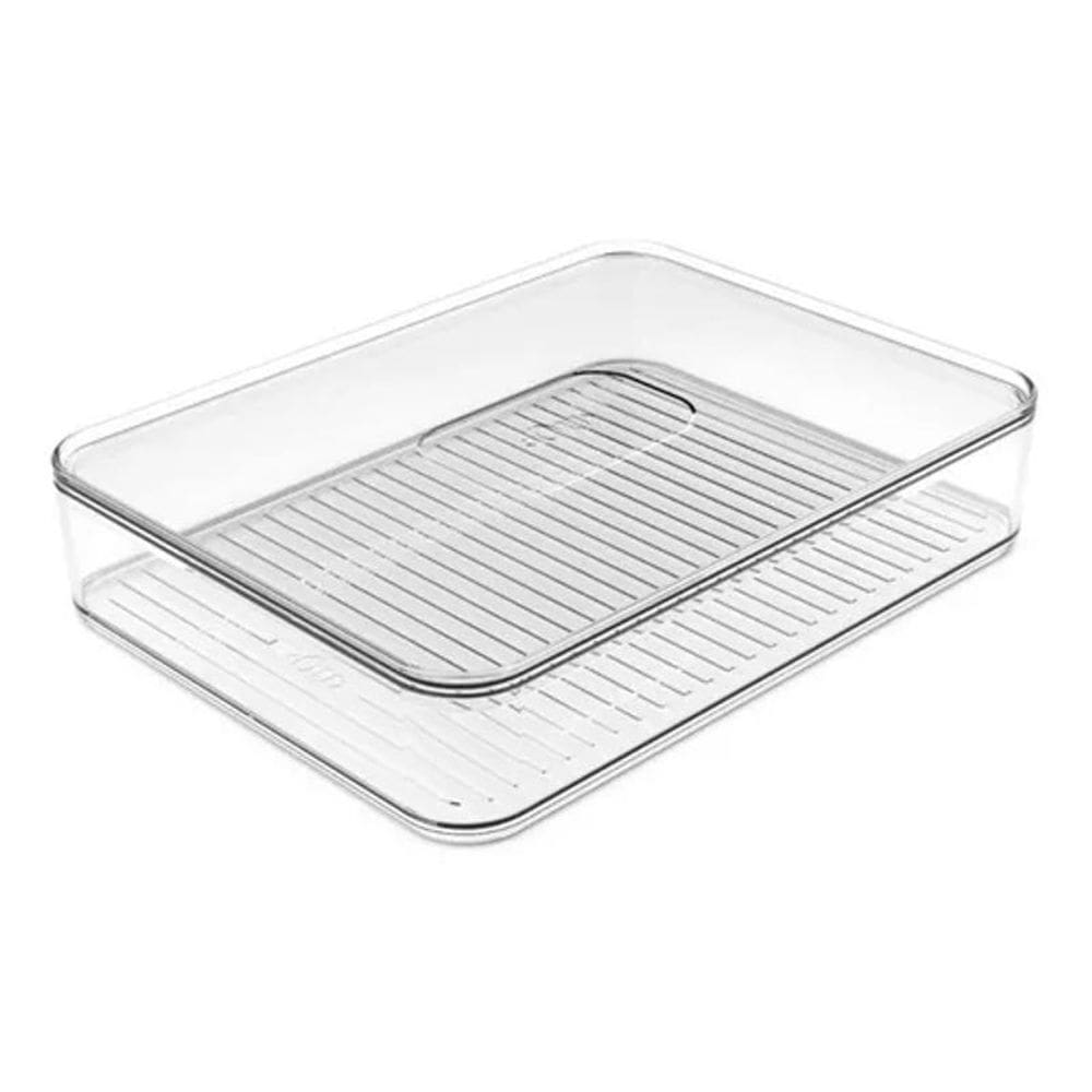 Porta Frios Empilhável Transparente Organizador Clear Fresh