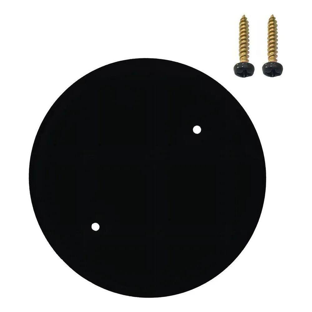 2X Kit 2X Light Acabamentos Tampa Cega Redonda Rente Caixa E