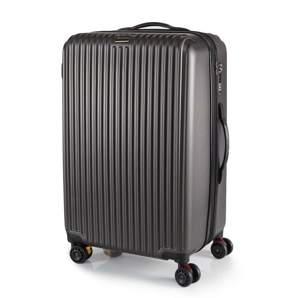 Mala Grande 35Kg Expansível Grafite Style Ultra Leve