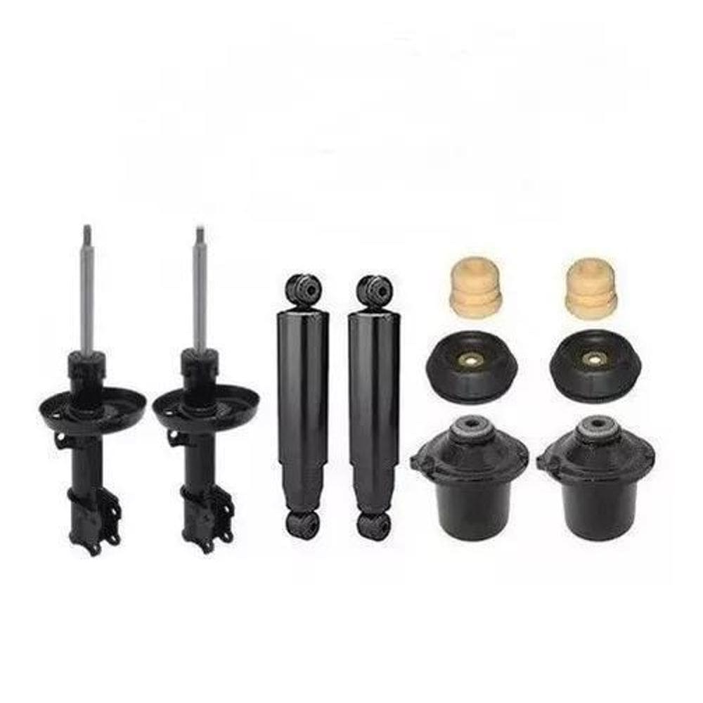 4 Amortecedor+ Kit Suspensão Peugeot 206 Sw Após 2004