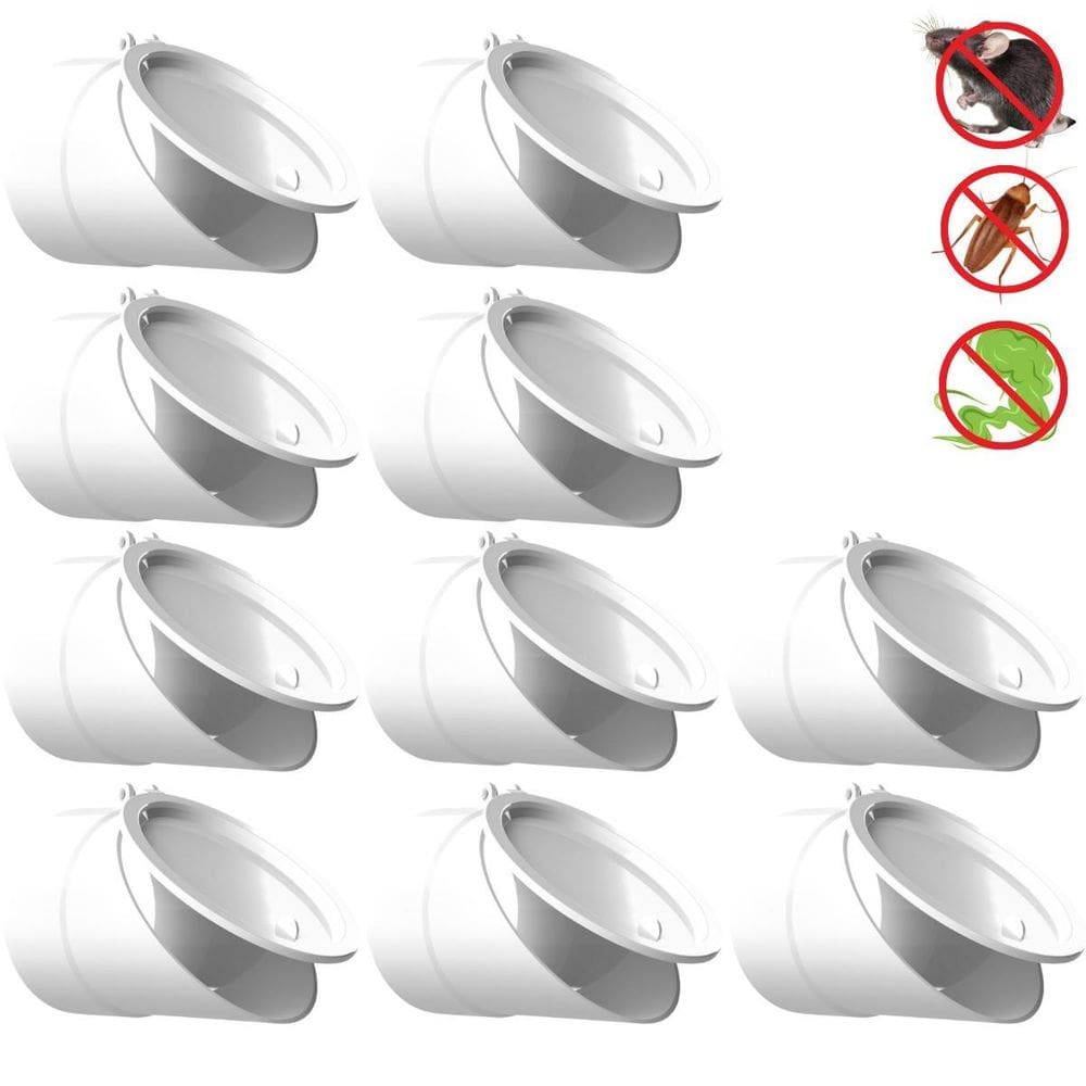 Válvula De Retenção Esgoto Para Canos 75Mm Kit 10 Un