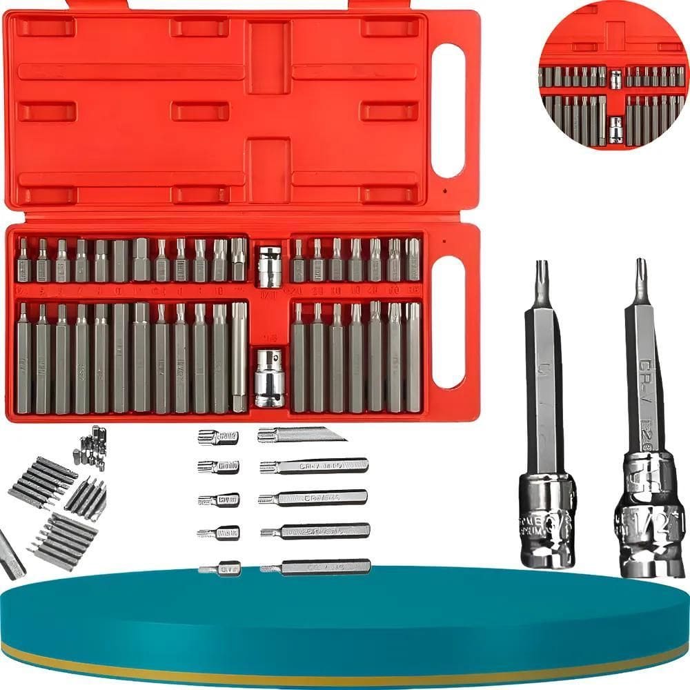 Jogo De Ferramentas Bit Torx, Alen ,Multidentado 40 Pcs 6840