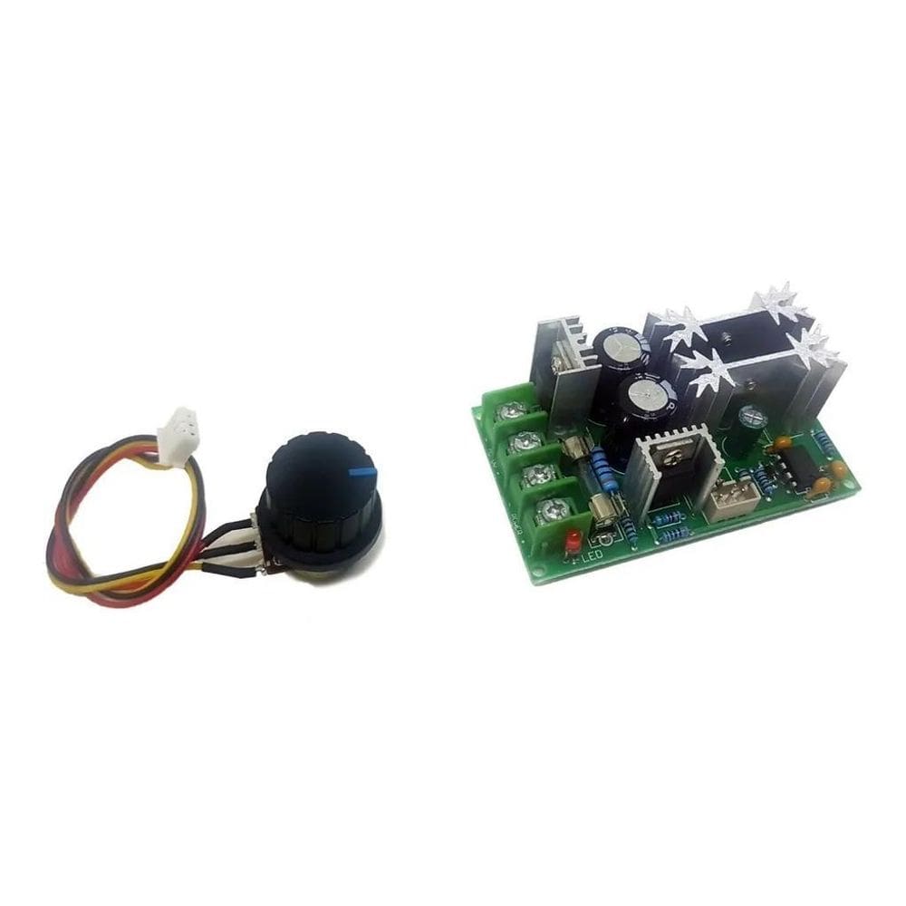 2X Módulo Pwm 20A 10-60V Controlador De Velocidade De Motor