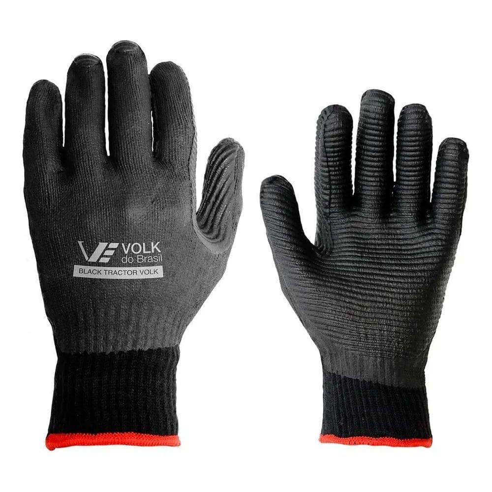 2X 2 Par Luva Anticorte E Alta Temperatura Black Tractor Vol