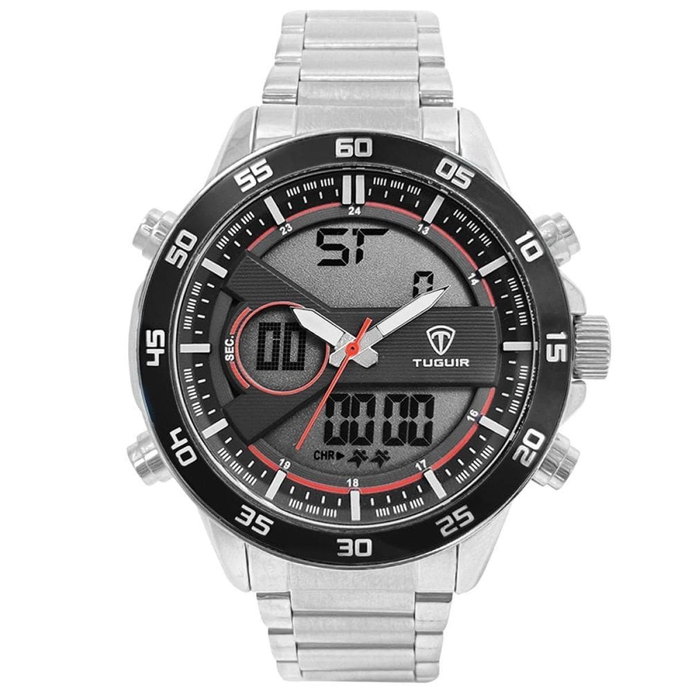 Relógio Masculino Tuguir Anadigi Tg1161 Analógico Digital,