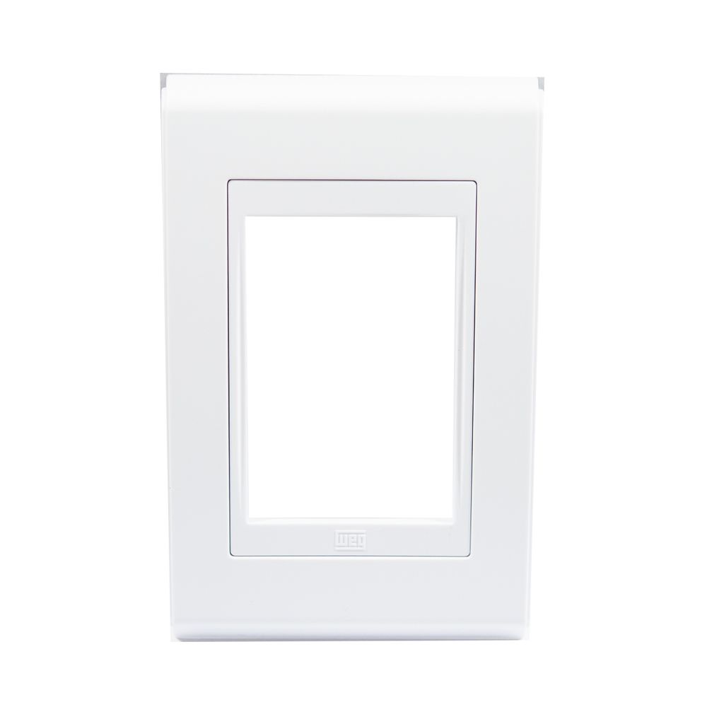 Placa 4x2 3 Posicoes Refinatto Weg Branco