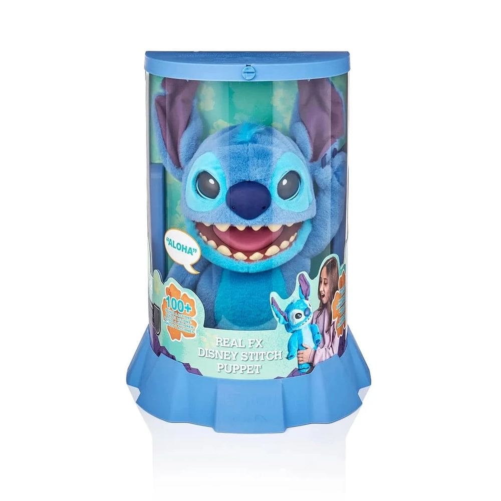 Pelúcia Stitch Robô Fantoche interativo Disney 45cm-Sunny 4420